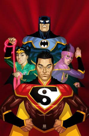 New Super Man & The Justice League Of China #21 (Variant Cover)