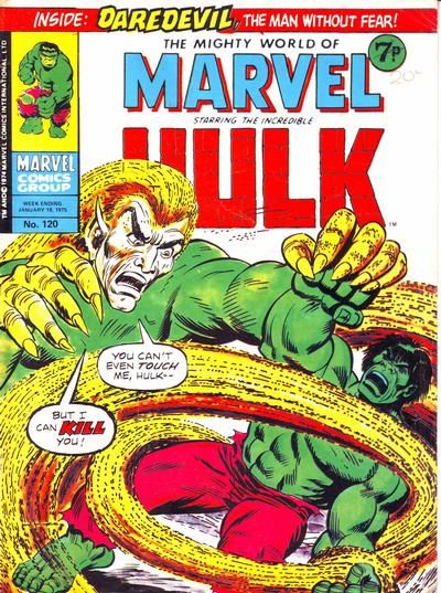 Mighty World of Marvel, The #120 Comic