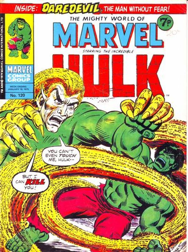 Mighty World of Marvel, The #120