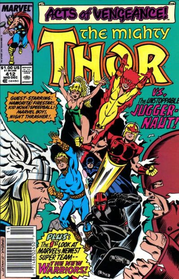 Thor #412 (Newsstand Edition)