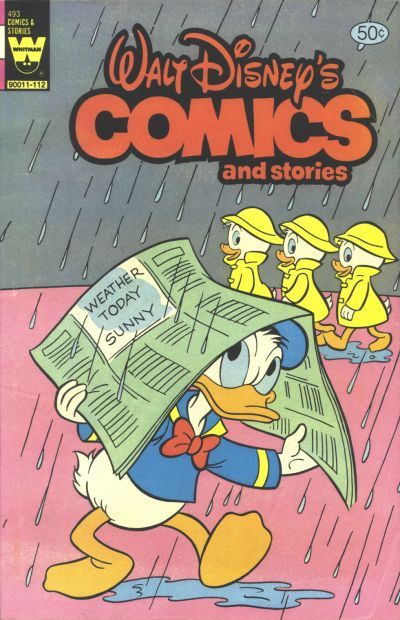 Walt Disney's Comics and Stories #493 Comic