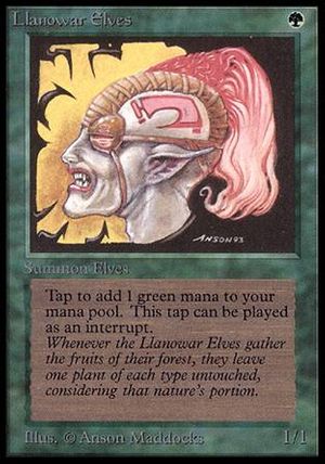 Llanowar Elves (Beta)