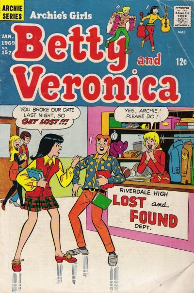 Archie's Girls Betty and Veronica #157 Comic