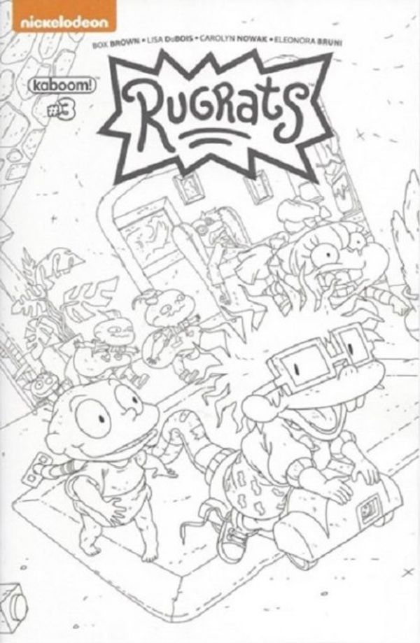 Rugrats #3 (Jorge Monlongo Connecting Coloring Book Variant)