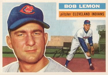 Bob Lemon 1956 Topps #255 Sports Card