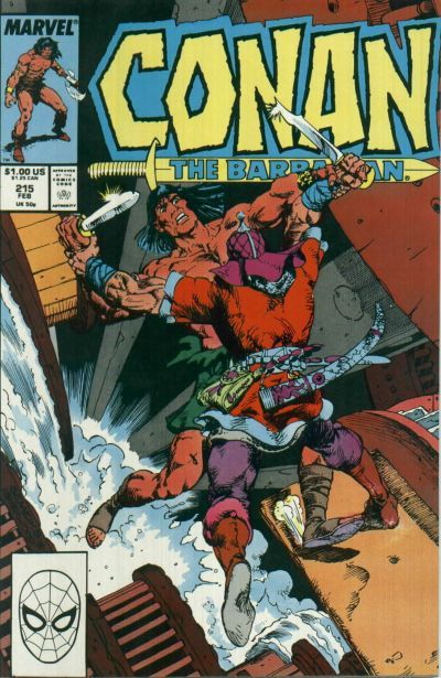 Conan the Barbarian #215 Comic