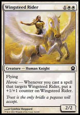 Wingsteed Rider (Theros) Trading Card