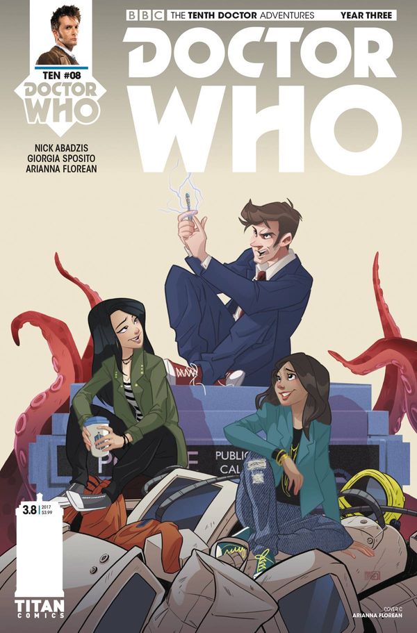 Doctor Who 10th Year Three #8 (Cover C Florean)