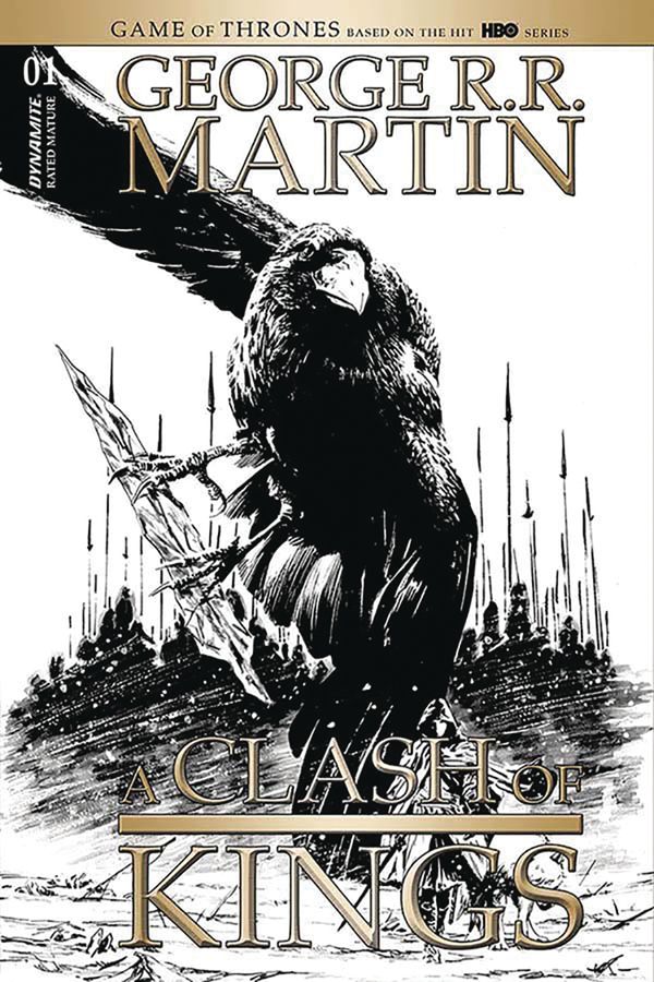 Game of Thrones: A Clash of Kings #1 (50 Copy Guice B&w Cover)