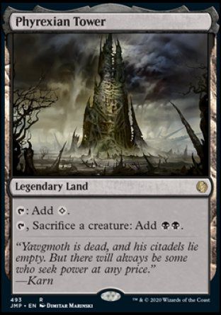 Phyrexian Tower (Jumpstart) Trading Card