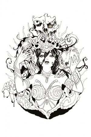 DIE!namite #2 (20 Copy Momoko B&W Cover)