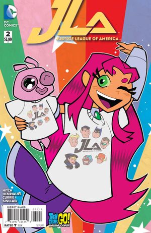Justice League Of America #2 (Teen Titans Go Variant Cover)