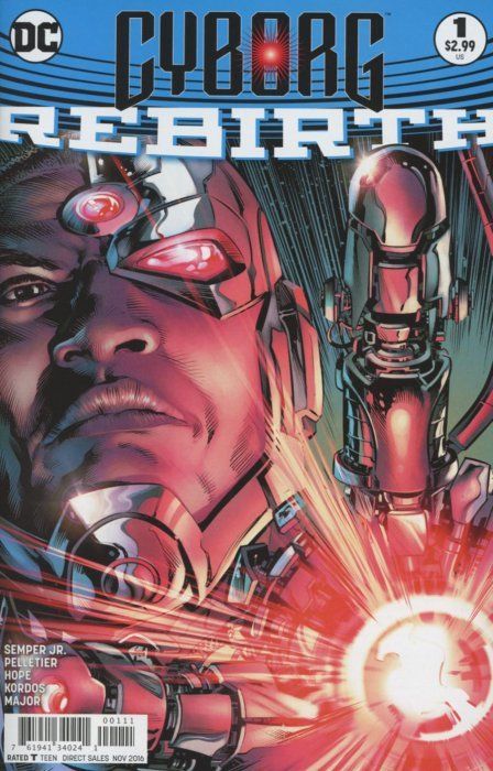 Cyborg: Rebirth #1 Comic