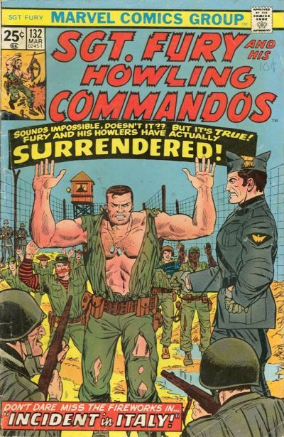 Sgt. Fury and His Howling Commandos #132 Comic