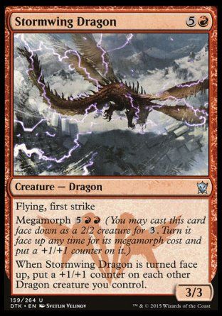 Stormwing Dragon (Dragons of Tarkir) Trading Card