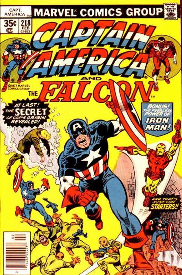 Captain America #218