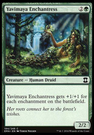 Yavimaya Enchantress (Eternal Masters) Trading Card