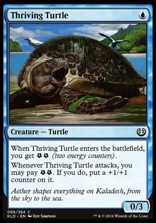 Thriving Turtle (Kaladesh) Trading Card