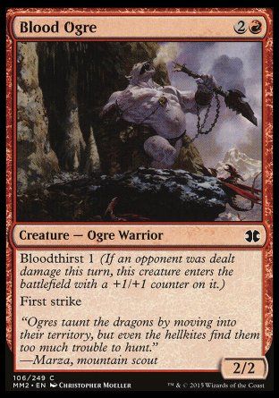 Blood Ogre (Modern Masters 2015) Trading Card