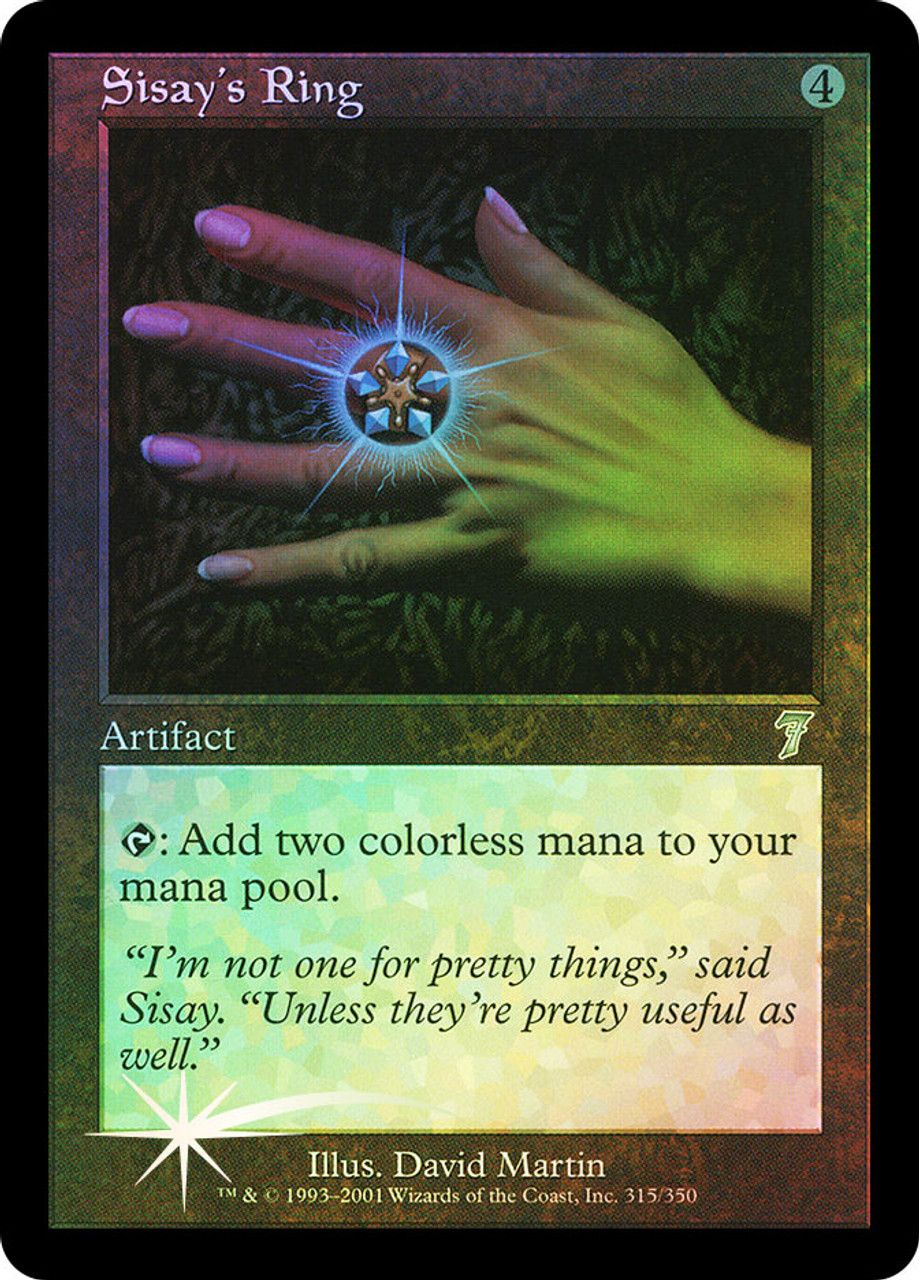 Sisay's Ring (7th Edition - Foil) Trading Card