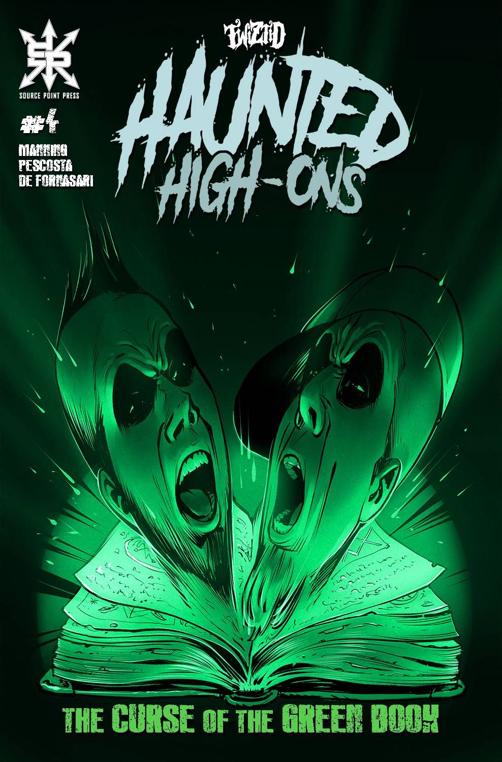 Twiztid: Haunted High-Ons - The Curse of the Green Book #4 Comic