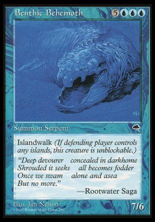 Benthic Behemoth (Tempest) Trading Card