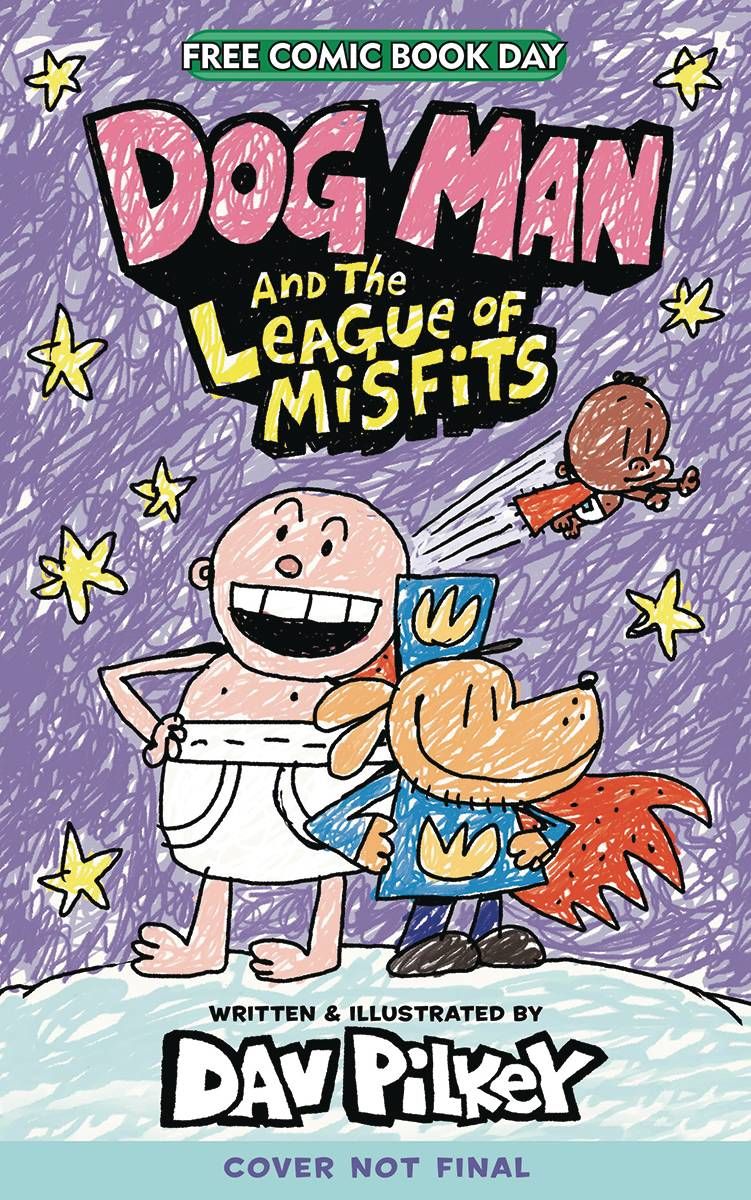 Free Comic Book Day 2023: Dog Man and the League of Misfits Comic