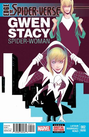 【アメコミリーフ】スパイダーグウェン #1 2nd print EDGE OF SPIDER-VERSE 1 2ND PRINT VARIANT NM MARVEL WEAPON
