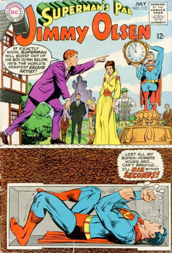 Superman's Pal, Jimmy Olsen #112