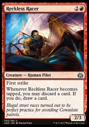 Reckless Racer (Aether Revolt) Trading Card