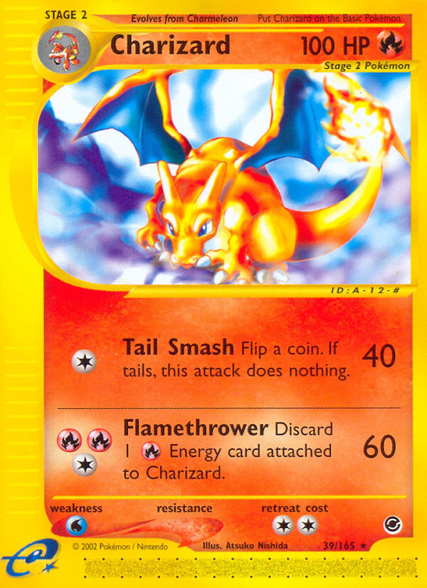 Charizard (39/165) - Expedition Base Set Pokémon Card