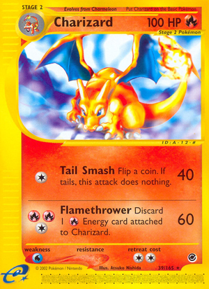 Charizard (39/165) - Expedition Base Set