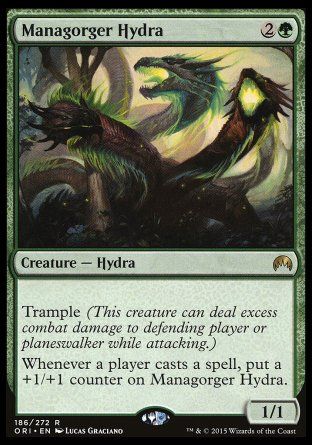 Managorger Hydra (Magic Origins) Trading Card