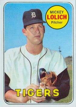 Mickey Lolich 1969 Topps #270 Sports Card