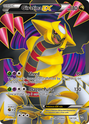 Giratina EX (124/124) - Dragons Exalted