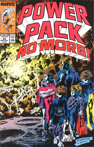 Power Pack #52 Comic