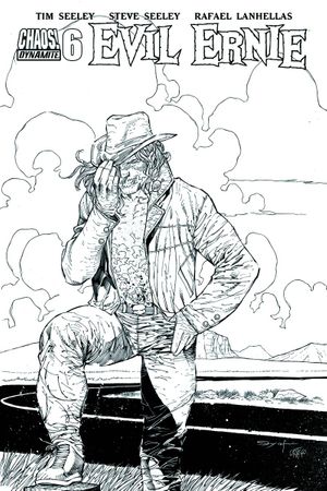 Evil Ernie #6 (15 Copy Syaf B&amp;w Cover)