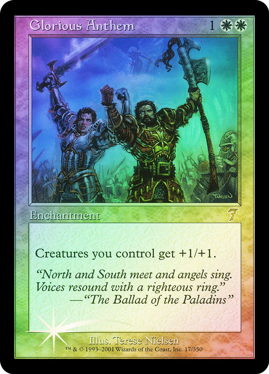 Glorious Anthem (7th Edition - Foil) Trading Card