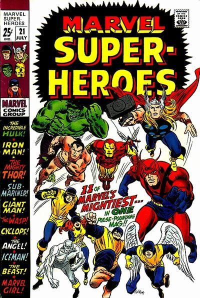 Marvel Super-Heroes #21 Comic