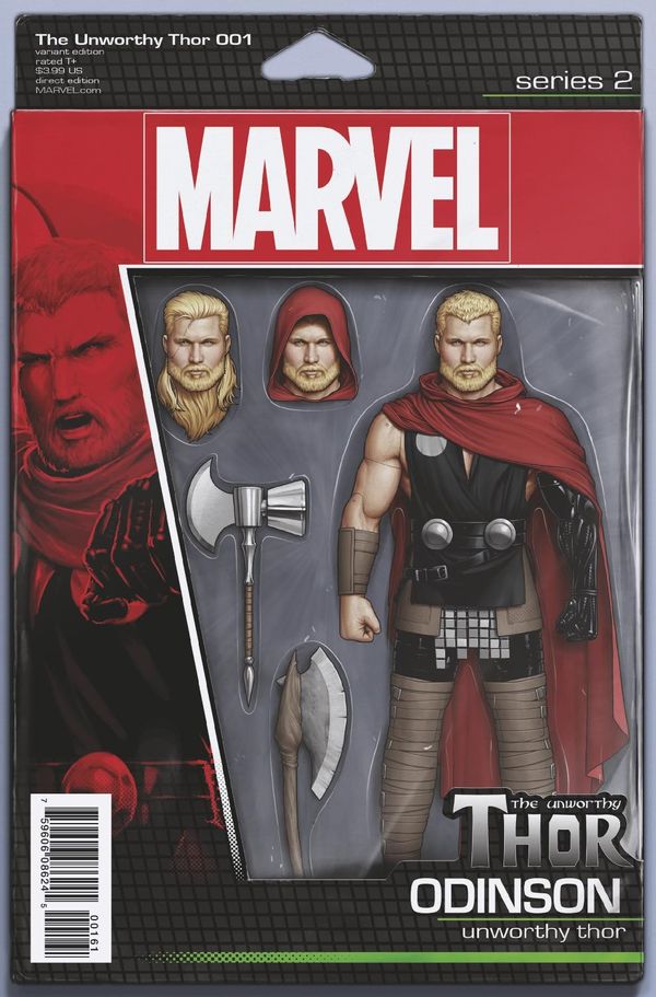 The Unworthy Thor #1 (Christopher Action Figure Variant)