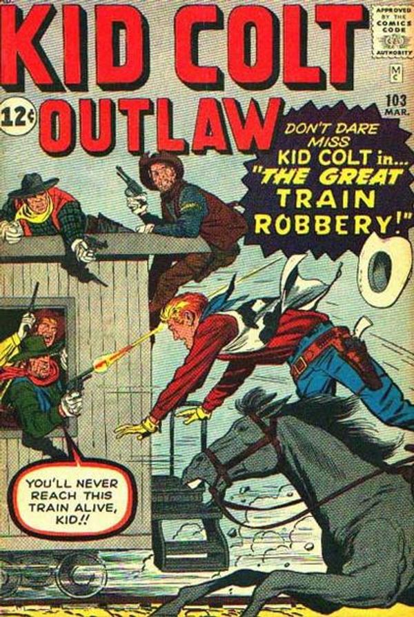 Kid Colt Outlaw #103
