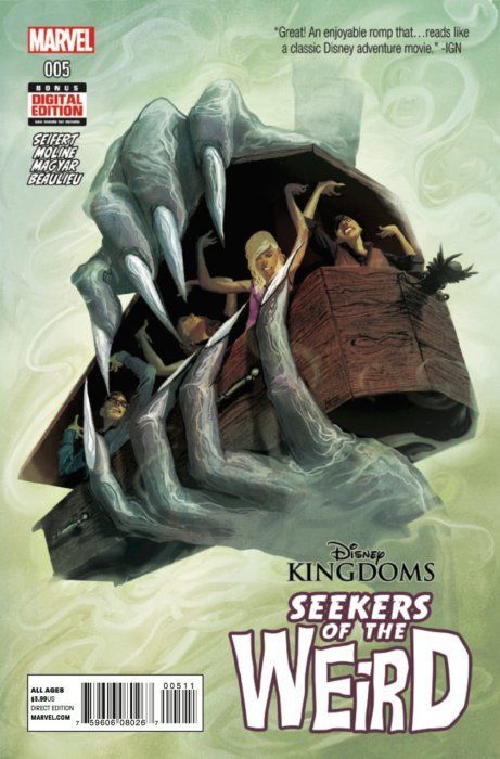 Disney Kingdoms: Seekers of the Weird #5 Comic