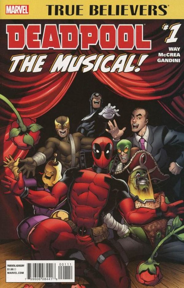 True Believers: Deadpool The Musical #1
