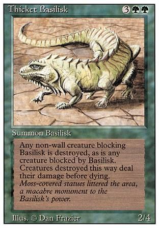 Thicket Basilisk (Revised Edition) Trading Card