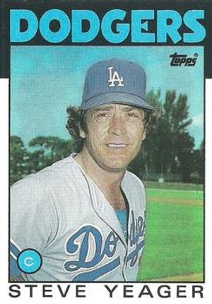 Steve Yeager 1986 Topps #32