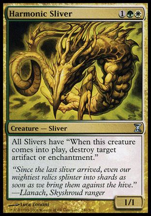 Harmonic Sliver (Time Spiral) Trading Card