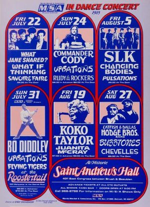 Commander Cody Saint Andrew's Hall 1983