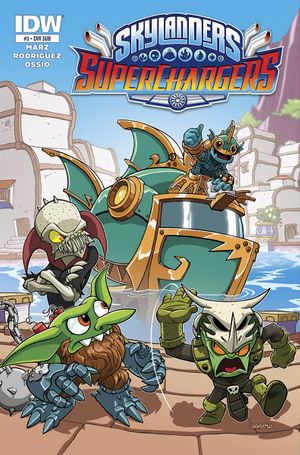 Skylanders Superchargers #3 (Subscription Variant)