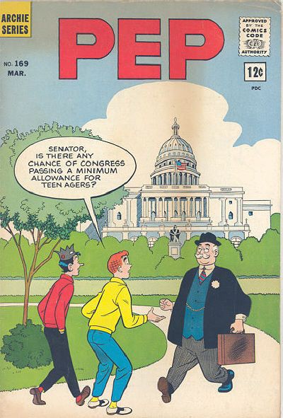 Pep Comics #169 Comic
