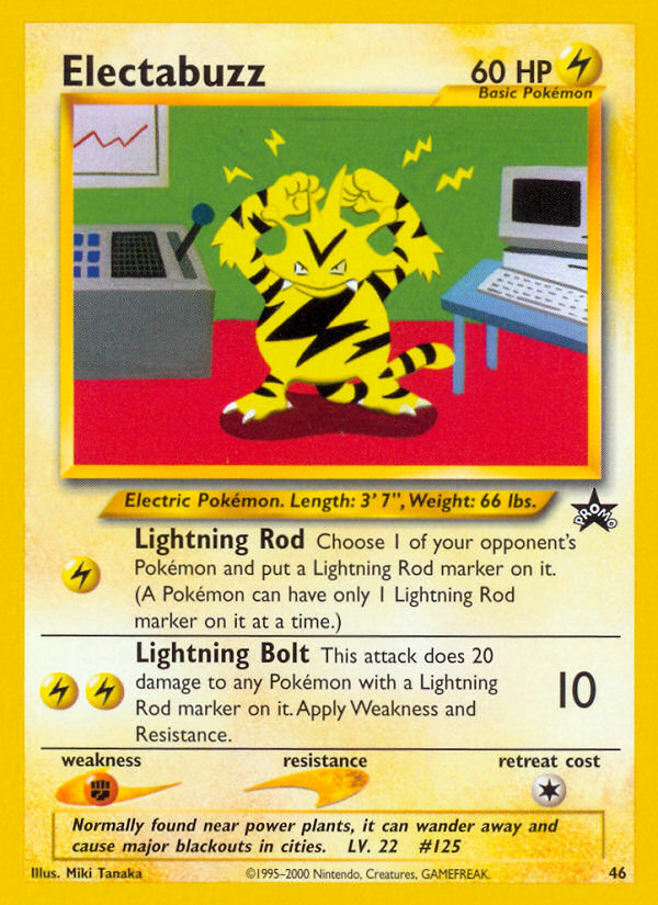 Electabuzz (46/53) - Wizards Black Star Promos Pokémon Card